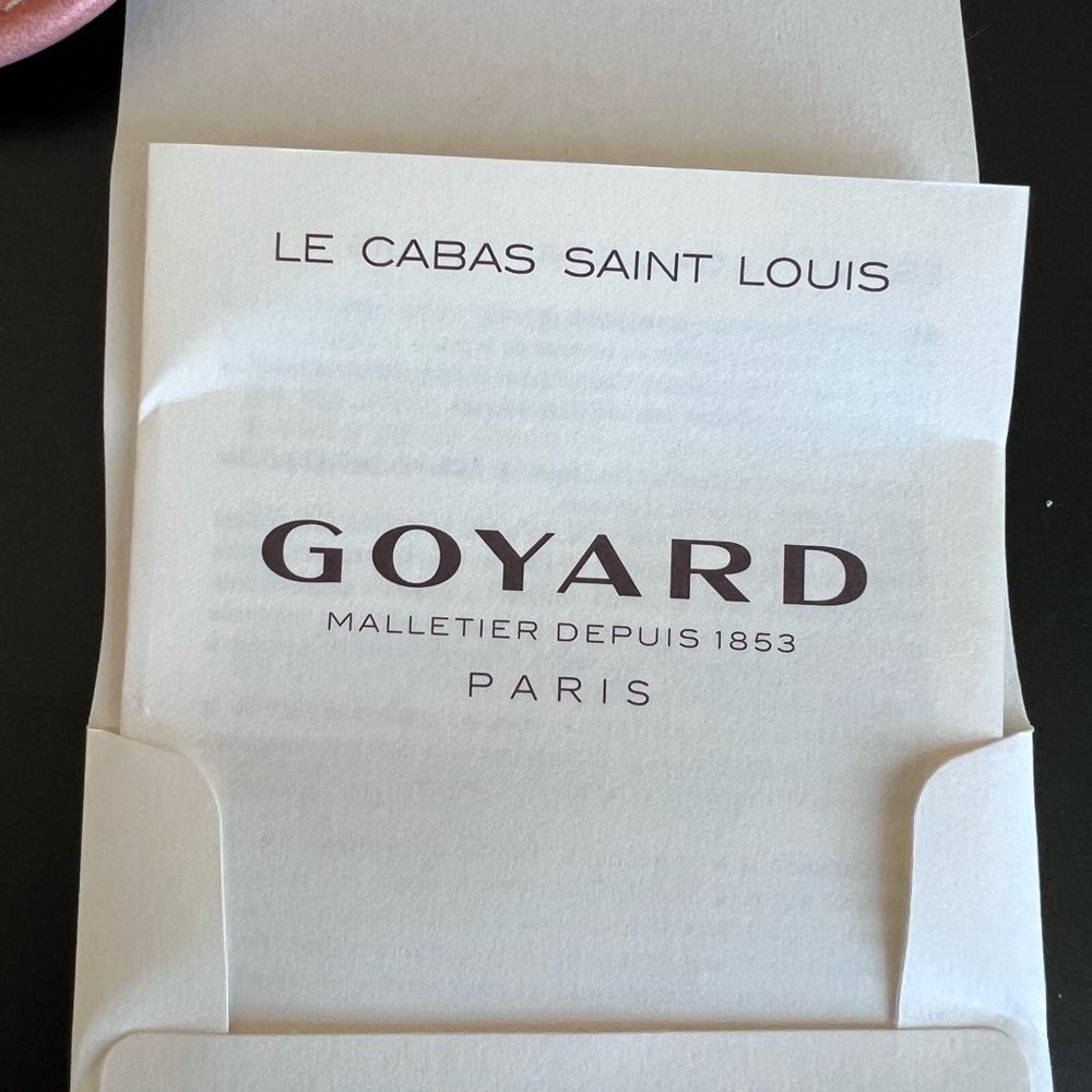 Goyard Saint Louis GM bag Limited Edition Pearly Coral Iridescent NWT - Picture 7 of 10